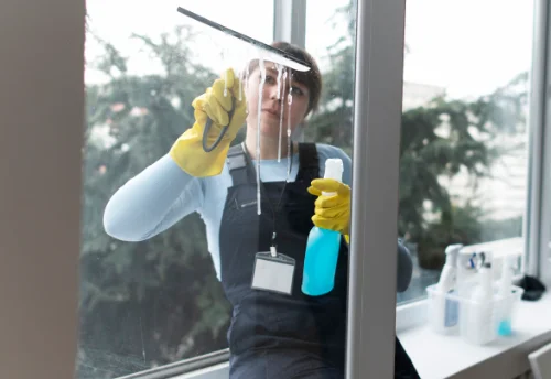Nettoyage de vitres intérieures et extérieures à Baudoncourt